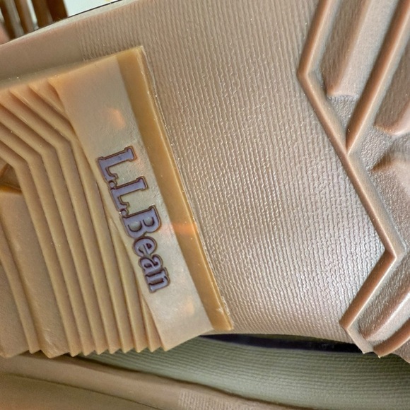 LL Bean Boots Women's 284882 Snow Winter Purple Duck Boots Water-proof Size 10 - Picture 14 of 15